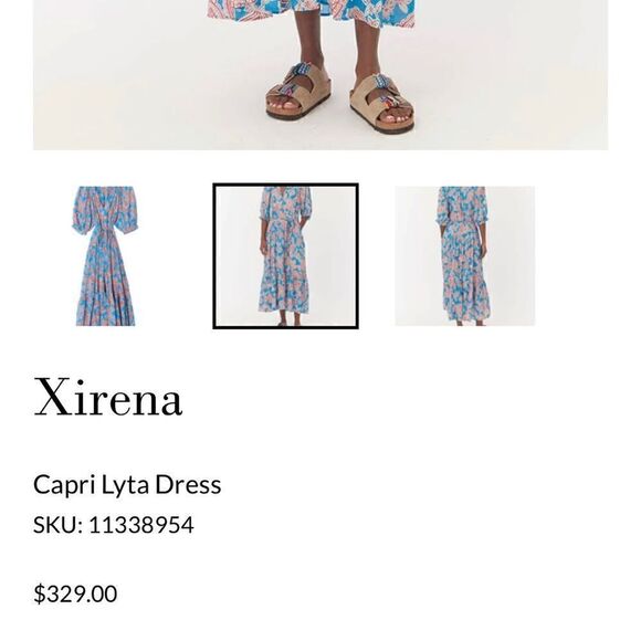 NWT $329 Xirena Capri Lyta Dress - Picture 11 of 12